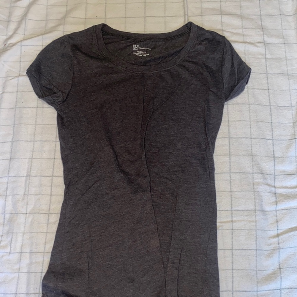 Grey Tee Shirt.